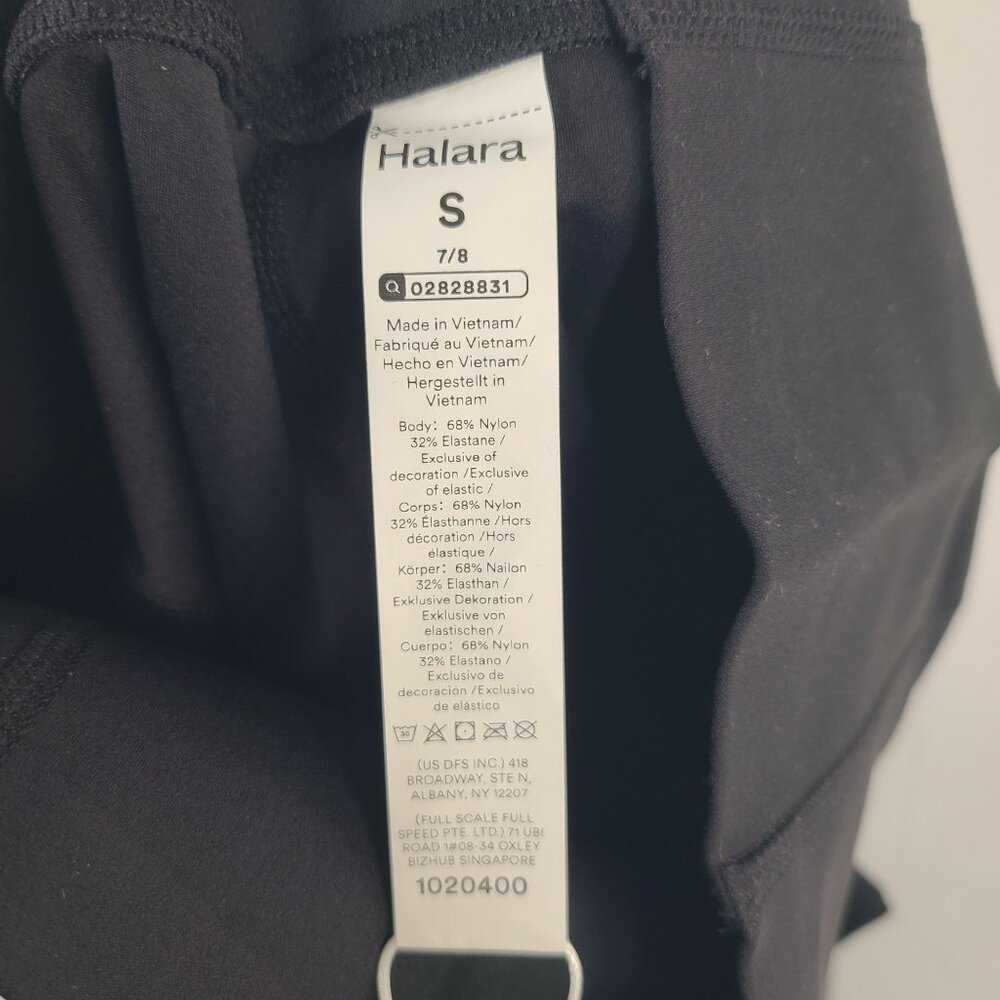 NWT Halara UltraSculpt High-Waisted Black Leggings With Pockets Size 12 - Picture 8 of 8